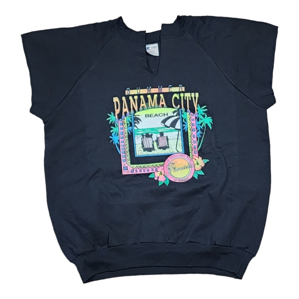 K-Bos Sport Panama City Florida Short Sleeve Sweatshirt Size XL